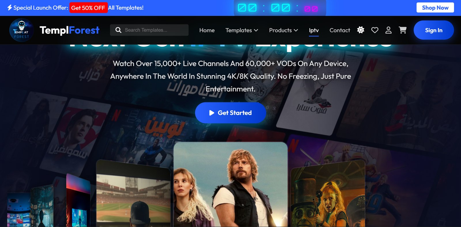 IPTV TEMPLATS